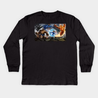 Fantastic Four Kids Long Sleeve T-Shirt